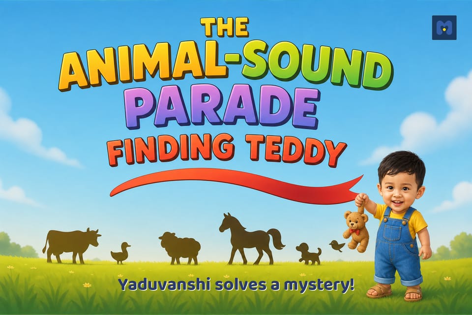 Animal Sound Parade — your child as the hero
