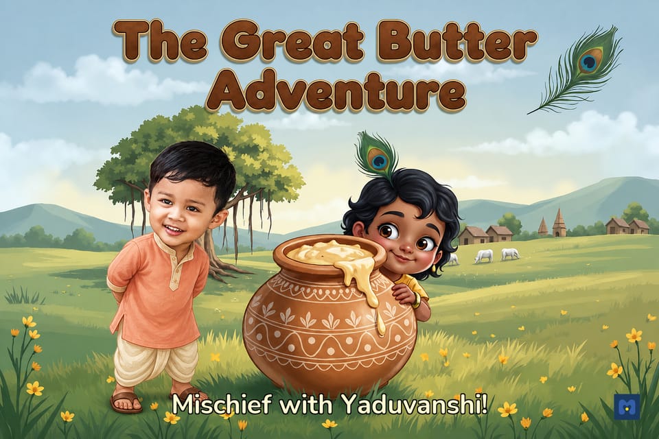 The Great Butter Adventure — your child as the hero