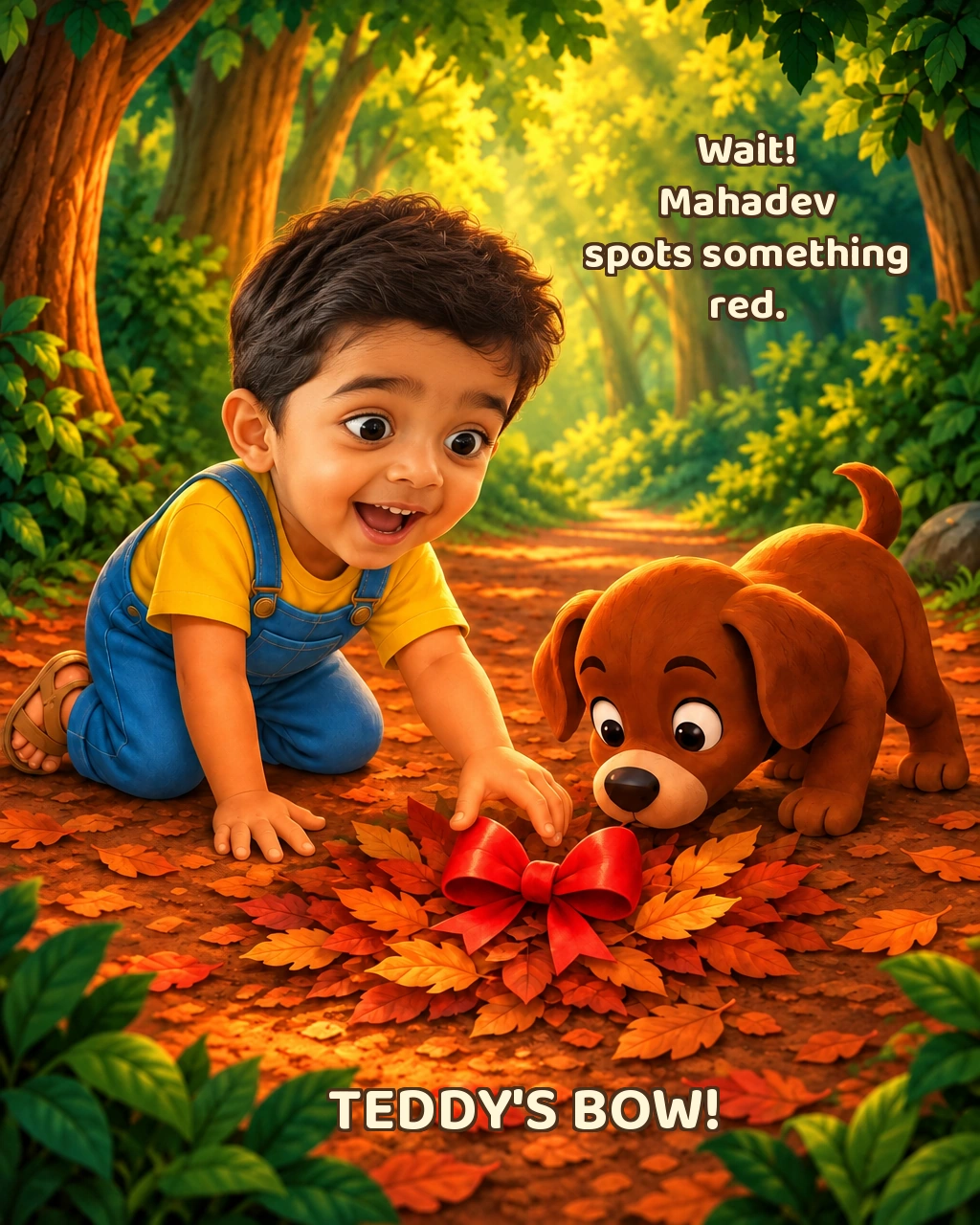 The Animal Sound Parade - Finding Teddy: Something red…